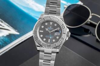 Thumbnail von Rolex Yacht-Master 40 Stahl / Platin Automatik Oyster Perpetual 126622 B&P 2021