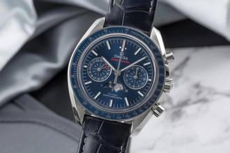 Thumbnail von Omega Speedmaster Moonphase Mondphase Chronograph Co-Axial 304.33.44.52.03.001