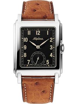  Alpina AL-530BA3C6 Heritage Carree Automatik Herrenuhr 33mm 3ATM 