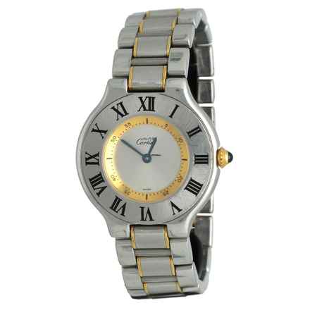 Cartier 21 Must de Cartier Gold Steel 