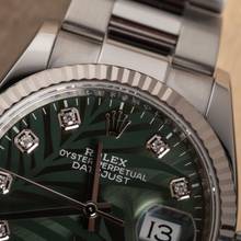 Thumbnail von Rolex Datejust 36 Rare Palm Motif Diamond Dial