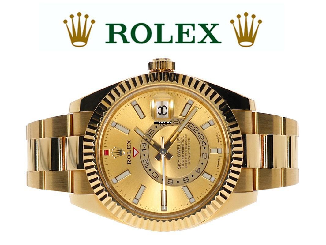  Rolex Sky-Dweller WIE NEU AUS - 2019 - FULL SET 