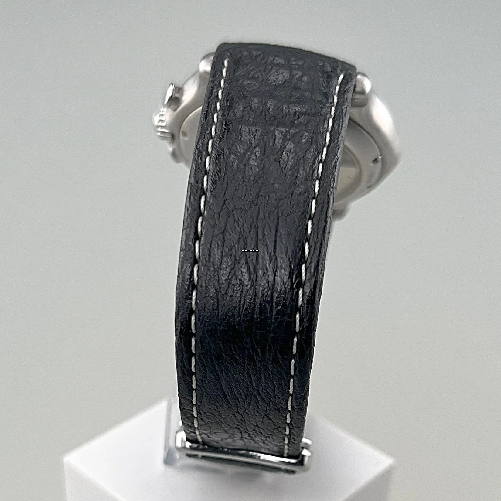 Thumbnail von Ebel Le Modulor 1911 Chronograph Automatik Edelstahl Lederarmband mit Faltschließe Erstbesitz Full Set - Box Garantiekarte Siegel und s. Papiere