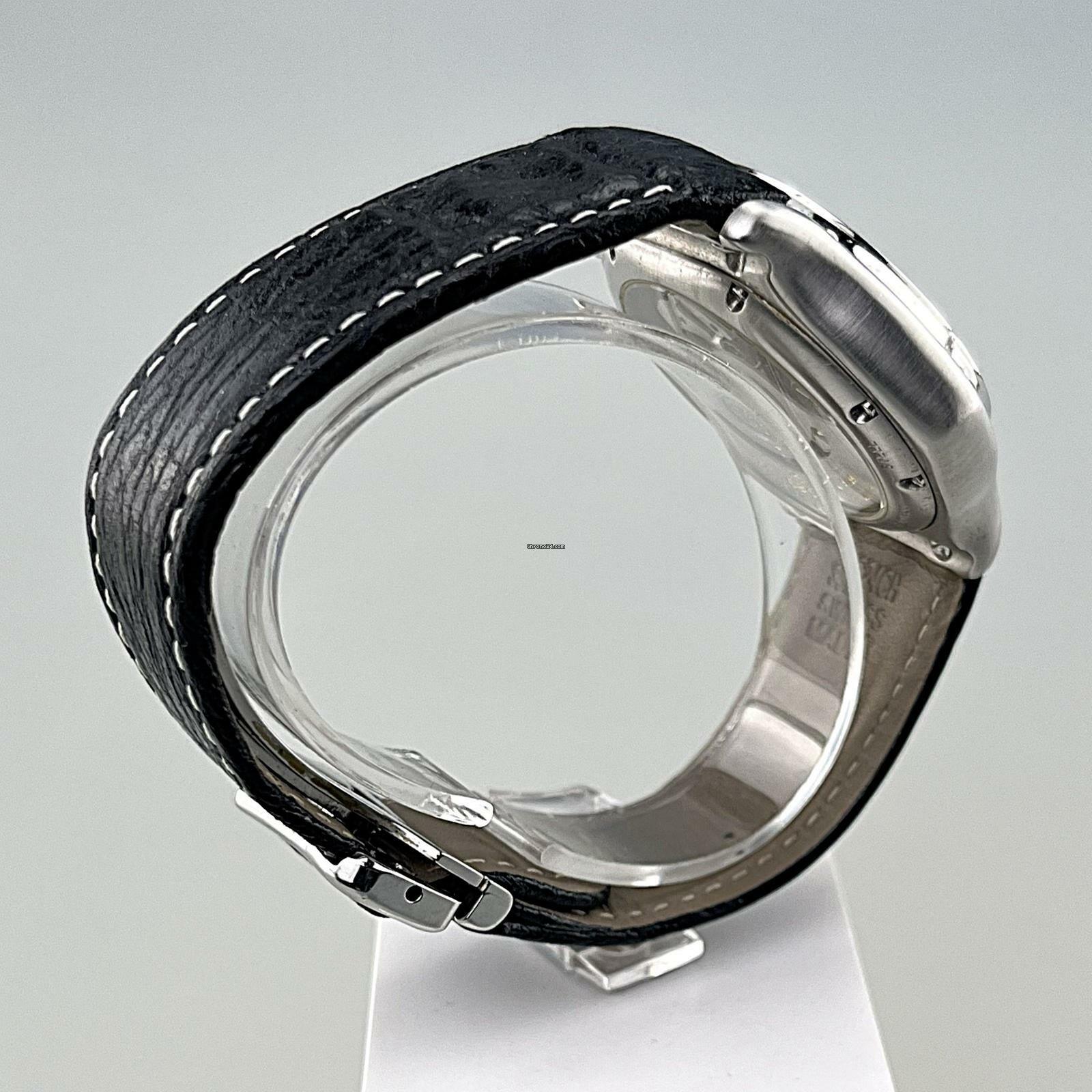 Thumbnail von Ebel Le Modulor 1911 Chronograph Automatik Edelstahl Lederarmband mit Faltschließe Erstbesitz Full Set - Box Garantiekarte Siegel und s. Papiere