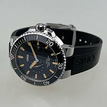 Thumbnail von Oris Aquis Small Second 7733 4159-07 4 24 64EB 01 743 7733 Aquis Small Second Date Diver Stahl Kautschuk Automatik 45,5 mm Full Set deutsche Auslieferung