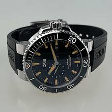 Thumbnail von Oris Aquis Small Second 7733 4159-07 4 24 64EB 01 743 7733 Aquis Small Second Date Diver Stahl Kautschuk Automatik 45,5 mm Full Set deutsche Auslieferung