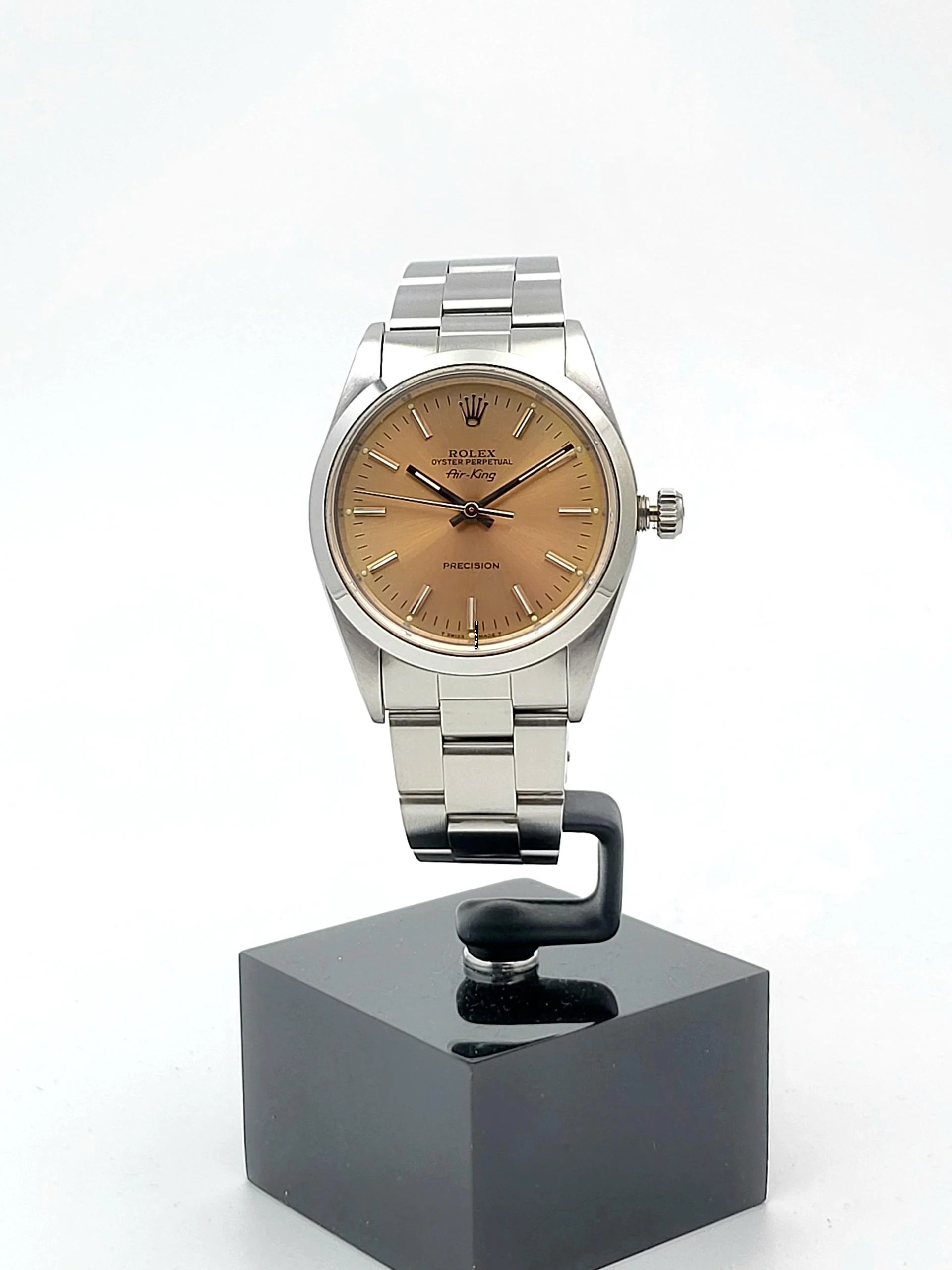 Rolex Air King 34 Salmon Dial