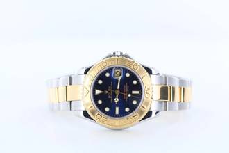 Thumbnail von Rolex Yacht-Master BLUE DIAL//STEEL/GOLD//REF .68623//FULL SET//1998//LC134#743