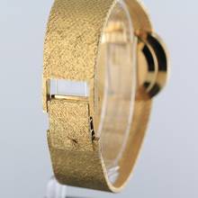 Thumbnail von Patek Philippe Ellipse d'Or VINTAGE//FULL SET//GOLDEN LINEN DIAL//REF.3545/2//18KT # IK2