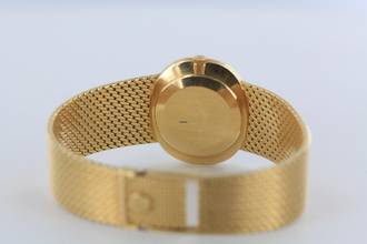 Thumbnail von Patek Philippe Ellipse d'Or VINTAGE//BLUE LINEN DIAL//18KT YELLOW GOLD//REF.3545/2 # IK