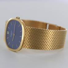 Thumbnail von Patek Philippe Ellipse d'Or VINTAGE//BLUE LINEN DIAL//18KT YELLOW GOLD//REF.3545/2 # IK