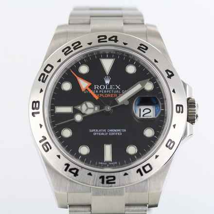  Rolex Explorer II BLACK DIAL//REF. 216570//2017//LC100//FULL SET # 748 