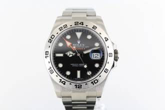 Thumbnail von Rolex Explorer II BLACK DIAL//REF. 216570//2017//LC100//FULL SET # 748
