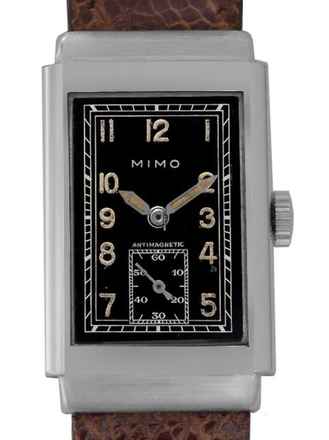  Mimo Hooded Lugs Stainless Steel 1930s 