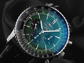 Thumbnail von Breitling Navitimer 1 B01 Chronograph Ref.AB0137241L1P1 2025 Full Set Ungetragen Navitimer B01 Chronograph Krokoleder Faltschließe