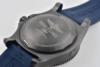 Thumbnail von Breitling Superocean II 46 Blacksteel DLC M17368D71C1S1 Blue Dial