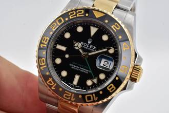 Thumbnail von Rolex GMT-Master II 116713LN LC210 2017 Steel Gold