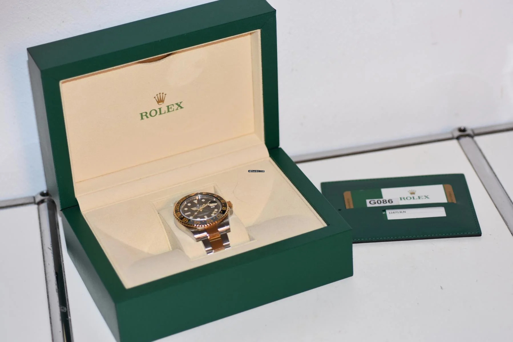 Thumbnail von Rolex GMT-Master II 116713LN LC210 2017 Steel Gold