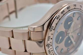 Thumbnail von Rolex Daytona Cosmograph 18k pink gold Sundust Dial 116505 LC100