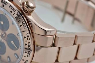 Thumbnail von Rolex Daytona Cosmograph 18k pink gold Sundust Dial 116505 LC100