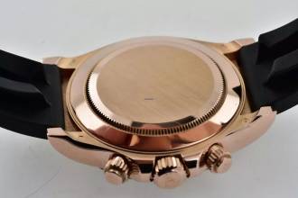 Thumbnail von Rolex Daytona Cosmograph 18k Rose Gold 116515LN Rubber Strap Oysterflex LC100