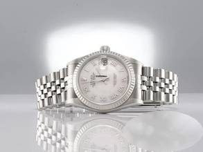 Thumbnail von Rolex Datejust 31 Medium Datejust 31 Mm 78274 2002 Stahl Weissgold 750 Perlmutt Automatik Stainless Steel 18kt White Gold Jubilé-band Chronometer Oyster