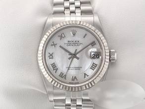 Thumbnail von Rolex Datejust 31 Medium Datejust 31 Mm 78274 2002 Stahl Weissgold 750 Perlmutt Automatik Stainless Steel 18kt White Gold Jubilé-band Chronometer Oyster