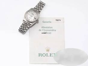 Thumbnail von Rolex Datejust 31 Medium Datejust 31 Mm 78274 2002 Stahl Weissgold 750 Perlmutt Automatik Stainless Steel 18kt White Gold Jubilé-band Chronometer Oyster