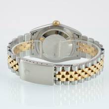 Thumbnail von Rolex Datejust 36 16233 Tapestry champagne dial 2000’s Full Set TOP Condition