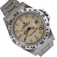 Thumbnail von Rolex Explorer II 16550 cream tritium dial 1985 Full Set