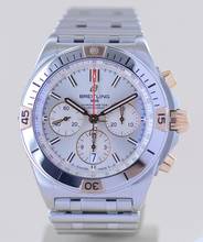 Thumbnail von Breitling Chronomat 42 Chronograph 42 mm Stahl Roségold Silver Dial Stahlband B+P