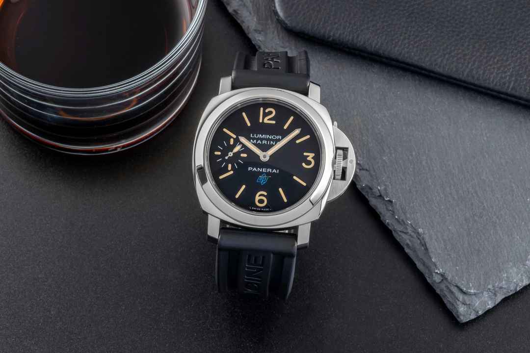  Panerai Luminor Marina Handaufzug Edelstahl Herrenuhr R. PAM00631 B&P 2017 