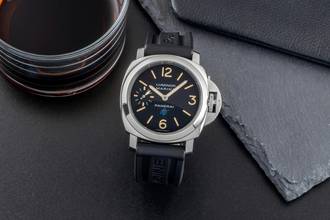 Thumbnail von Panerai Luminor Marina Handaufzug Edelstahl Herrenuhr R. PAM00631 B&P 2017
