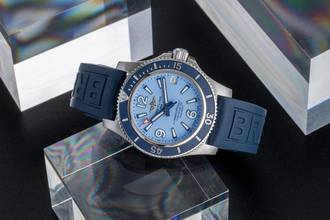 Thumbnail von Breitling Superocean 36 Stahl Automatik Damenuhr Ref. A17316D81C1S1