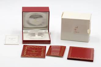 Thumbnail von Cartier 21 Must de Cartier SM Stahl / Gold Quarz Damenuhr Ref. W10051F4 B&P