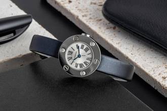 Thumbnail von Cartier Love 18k (0,750) Weissgold Quarz Damenuhr Ref. WE800131 Box