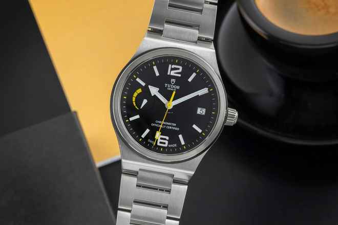  Tudor North Flag Automatik Edelstahl Herrenuhr Ref. 91210N Box & Papiere 2018 