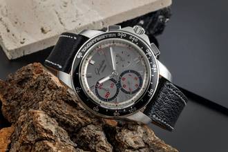 Thumbnail von Glashütte Original Sport Evolution Chronograph Stahl Automatik Ref. 39-31-43-03 B&P 2010