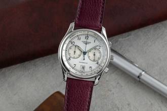 Thumbnail von Longines Chronograph SwissAir Exclusive No.3 Stahl Automatik Ref. L2.612.4