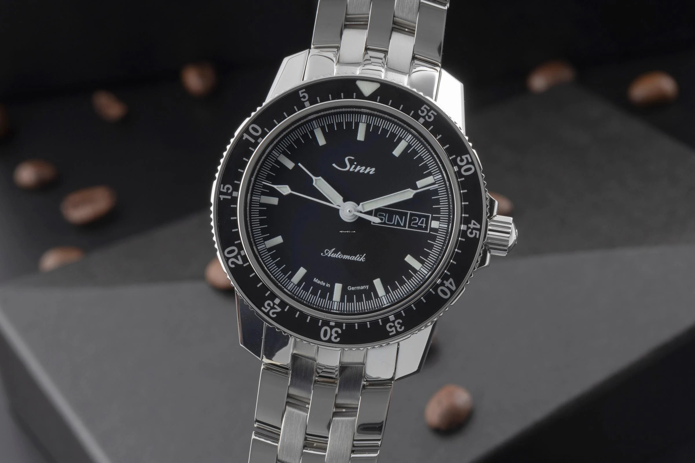  Sinn 104 104St Sa I Fliegeruhr Edelstahl Automatik Herrenuhr Ref. 104.010 Box 