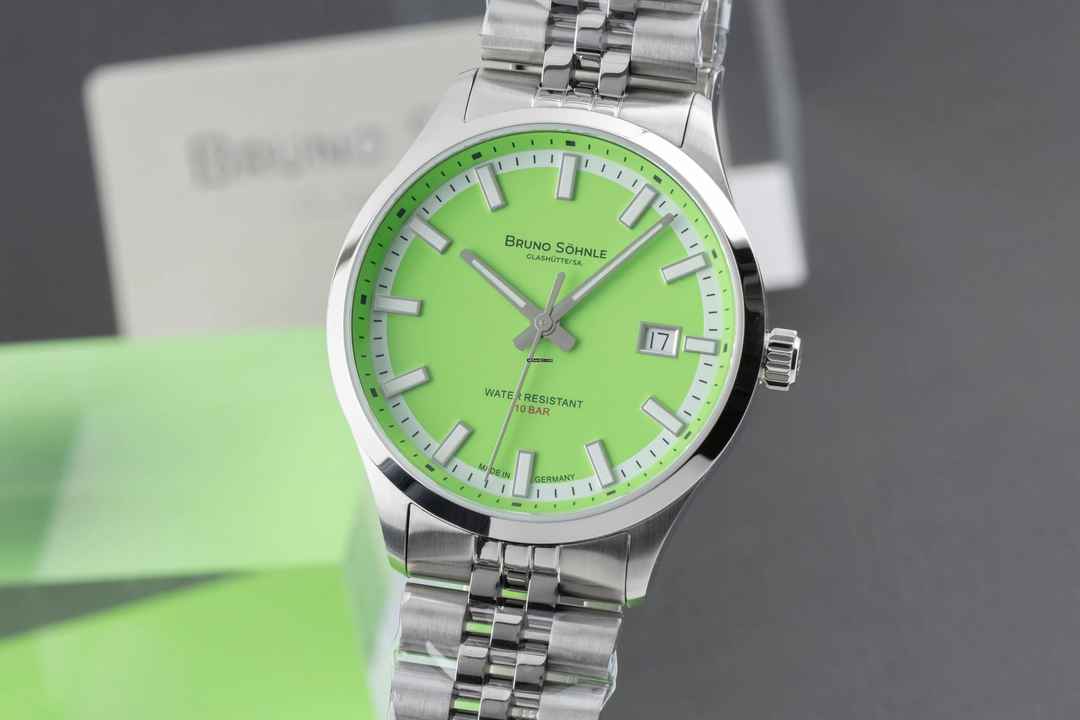  Bruno Söhnle Glashütte Turin Stahl Automatik Herrenuhr Ref. 17-12230-440 B&P 