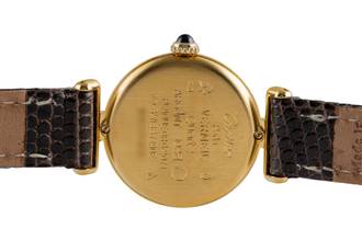 Thumbnail von Cartier Colisée must de Cartier Lady Vermeil 925 Silber Damenuhr Ref. 590002