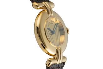 Thumbnail von Cartier Colisée must de Cartier Lady Vermeil 925 Silber Damenuhr Ref. 590002