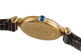 Thumbnail von Cartier Colisée must de Cartier Lady Vermeil 925 Silber Damenuhr Ref. 590002