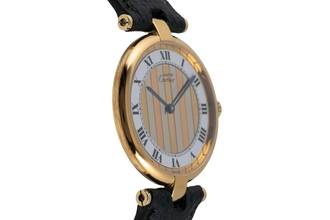 Thumbnail von Cartier Trinity Vendome LC GM Vermeil 925 Silber Trinity Dial Medium Size Ref. 590003