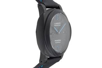 Thumbnail von Panerai Luminor Marina Automatic Carbon Automatik Herrenuhr Ref. PAM01661 B&P 2022