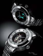 Thumbnail von Quinting The Polo Player Steel Bracelet optional: Alligator Strap