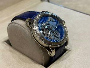 Thumbnail von Louis Moinet Derrick Automation Unique Piece No.1/1 Whitegold handengraved (Oil-Pump) Full Set