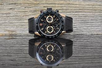 Thumbnail von TAG Heuer Carrera Calibre Heuer 02 Roségold / Ceramic Skeleton 45MM Chronograph 2021 Full Set