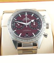 Thumbnail von Omega Speedmaster '57Broad-Arrow Burgunderrot Full Set , New watch